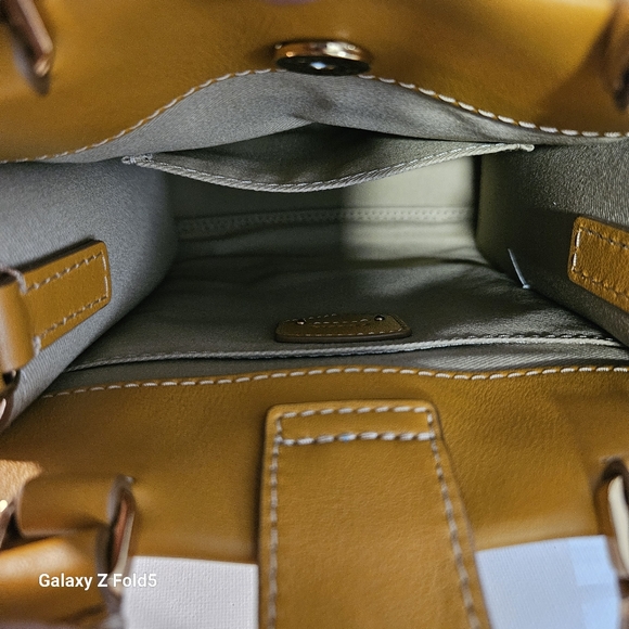 Fossil Gemma Leather Mini Tote - NWNT - Picture 11 of 13